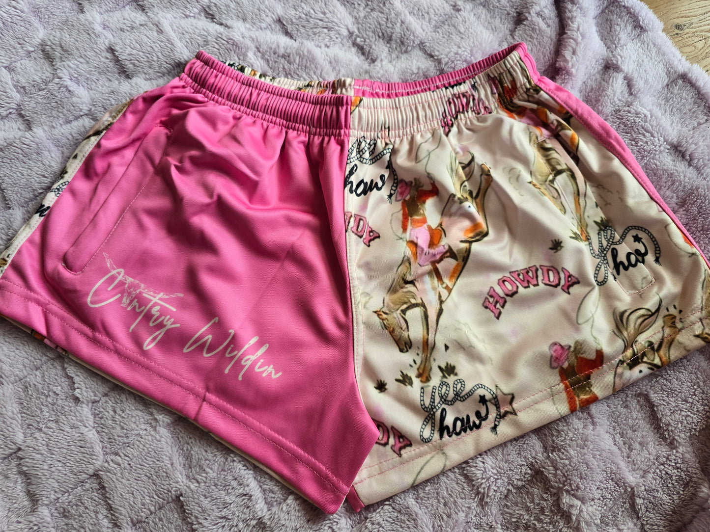 Lucy footy shorts( 10% OFF AT CHECKOUT)