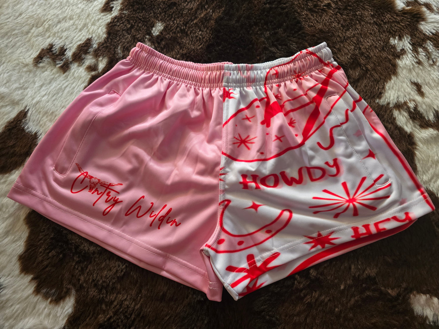 The Howdy footy shorts ( 10% OFF AT CHECKOUT)